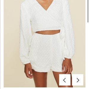 LPA white romper